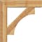 Ekena Millwork Westlake Block Rough Sawn Bracket w/ Offset Brace, Western Red Cedar, 8"W x 36"D x 36"H BKT0806X36X36WTL05RWR - alternate 3